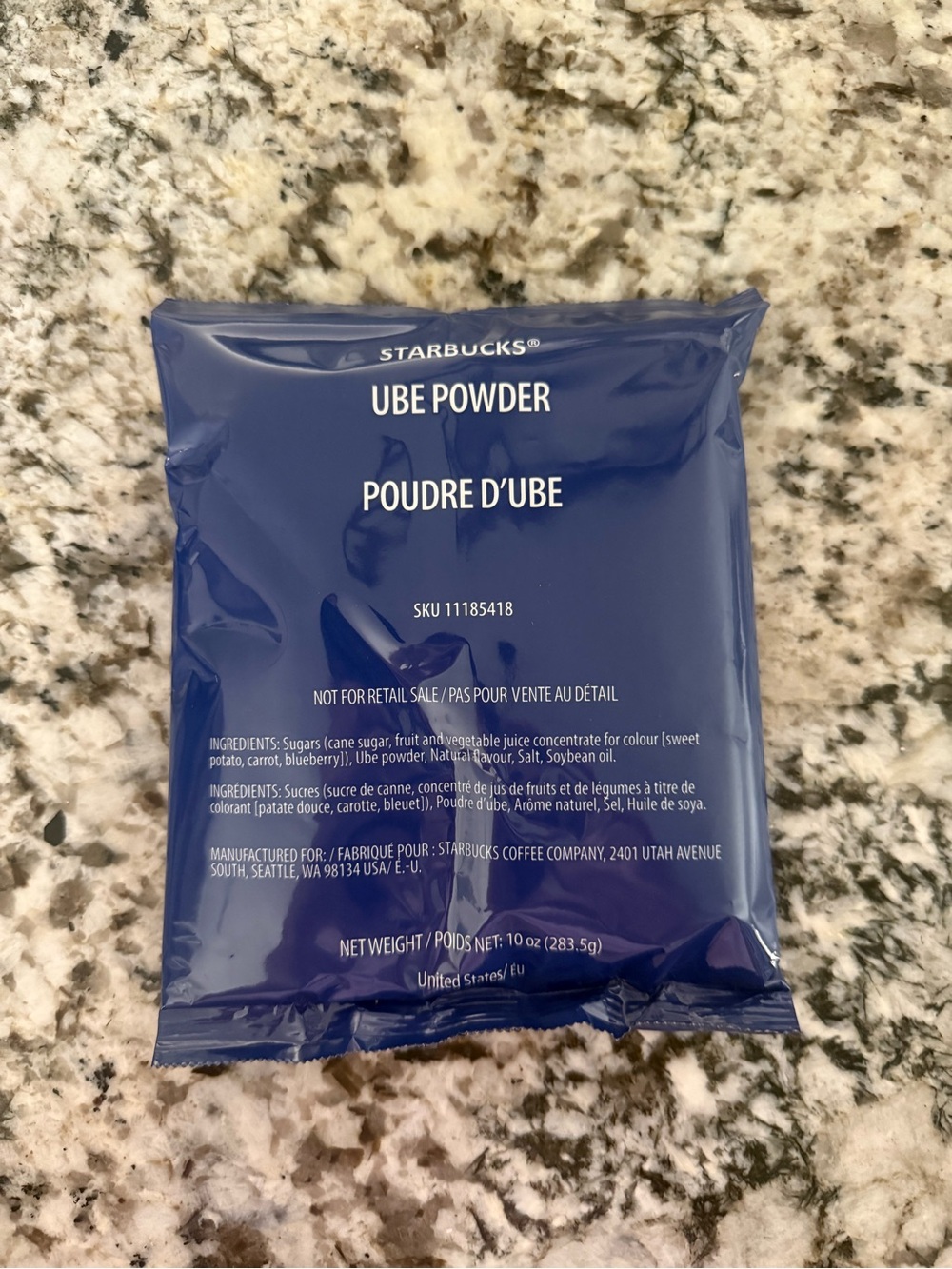 NEW Starbucks Ube Powder